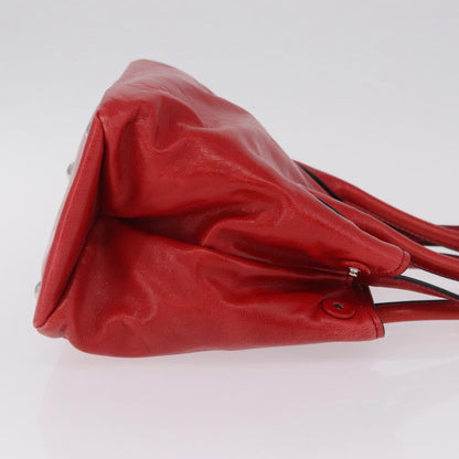 Miu Miu Convertible Vitello Shine, Red, Leather, Tote Bag