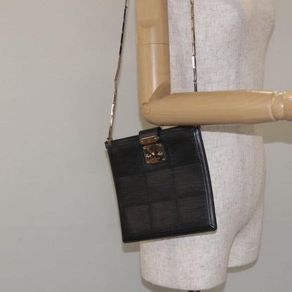 Louis Vuitton Mojito Stretch Epi Leather, Black, Leather, Shoulder Bag