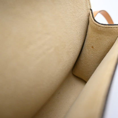 Louis Vuitton Florentine Pochette Canvas, Brown, Canvas, Clutch