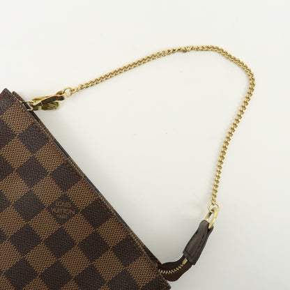 Louis Vuitton Marais Bucket Zip Damier, Brown, Canvas, Clutch