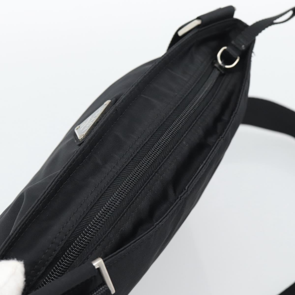 Prada Shoulder Tessuto, Black, Nylon, Shoulder Bag