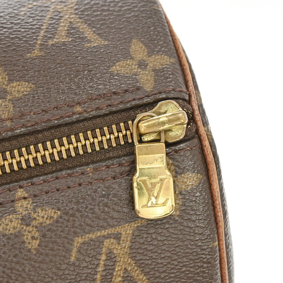 Louis Vuitton Papillon Monogram Canvas, Brown, Canvas, Handbag