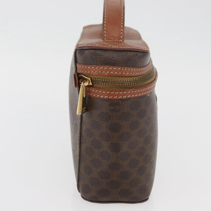 Celine Macadam Vanity Canvas, Brown, Canvas, Clutch