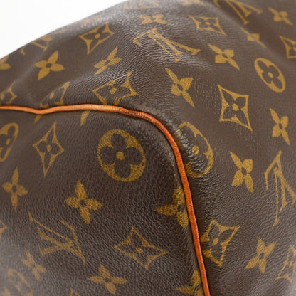 Louis Vuitton Speedy Monogram, Brown, Canvas, Handbag