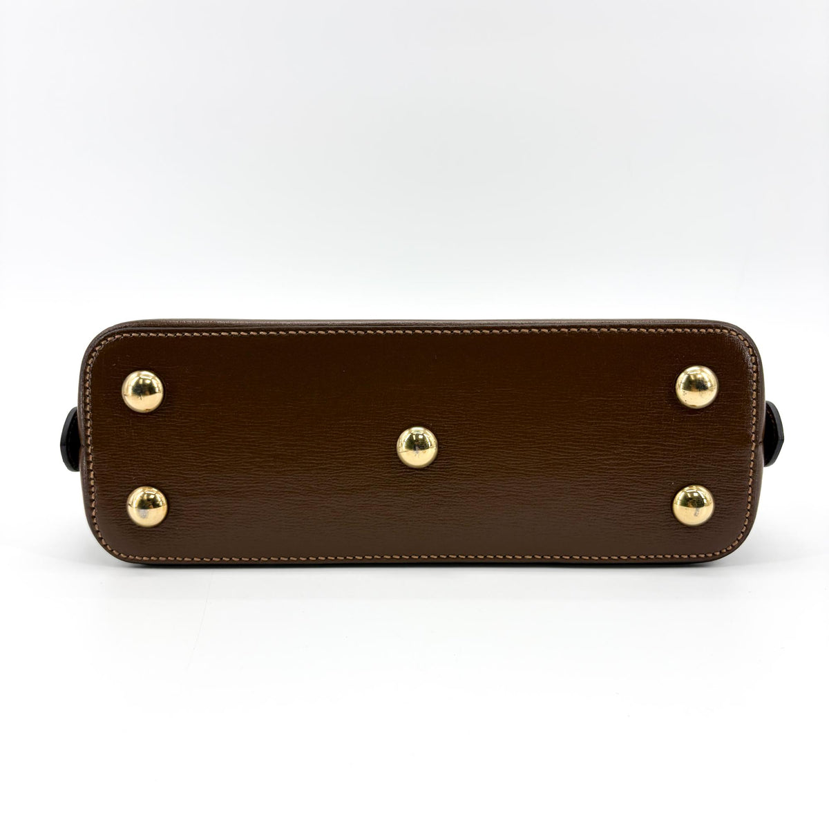 Gucci Horsebit 1955 GG Canvas with Leather, Brown, Canvas, Tote Bag