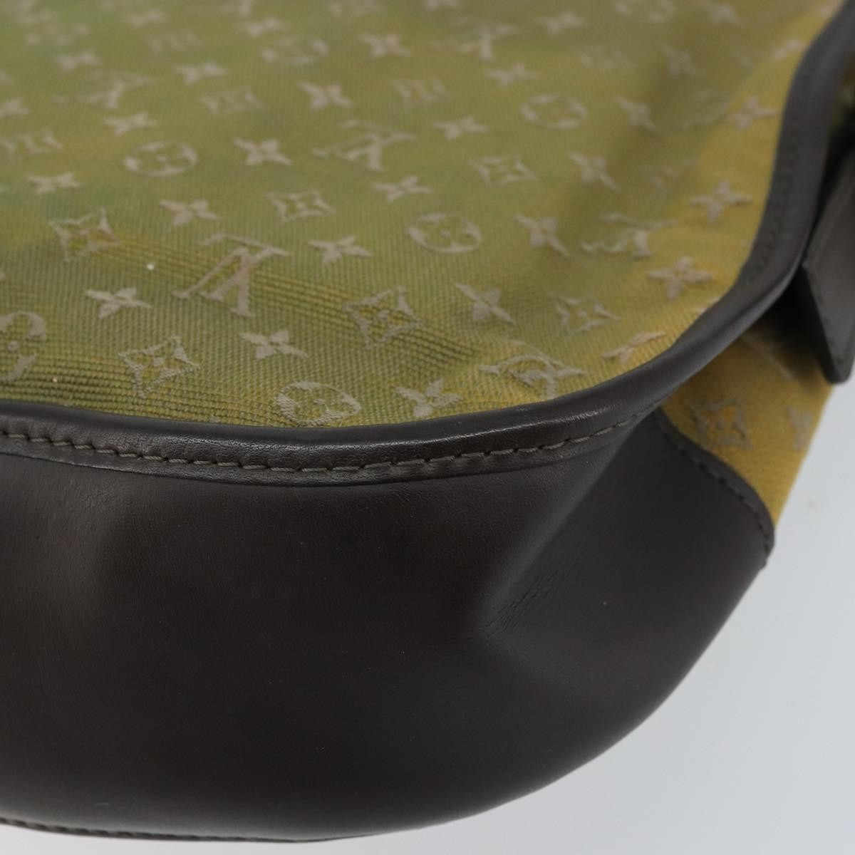 Louis Vuitton Marjorie Mini Lin, Khaki, Canvas, Shoulder Bag