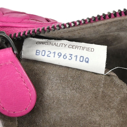 Bottega Veneta Intrecciato Leather, Pink, Leather, Handbag