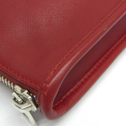 Loewe Toledo Leather, Red, Leather, Briefcase