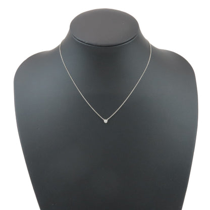 Tiffany & Co. Elsa Peretti Diamonds By The Yard Pendant Sterling Silver with Diamond, Silver, Sterling Silver, Necklace