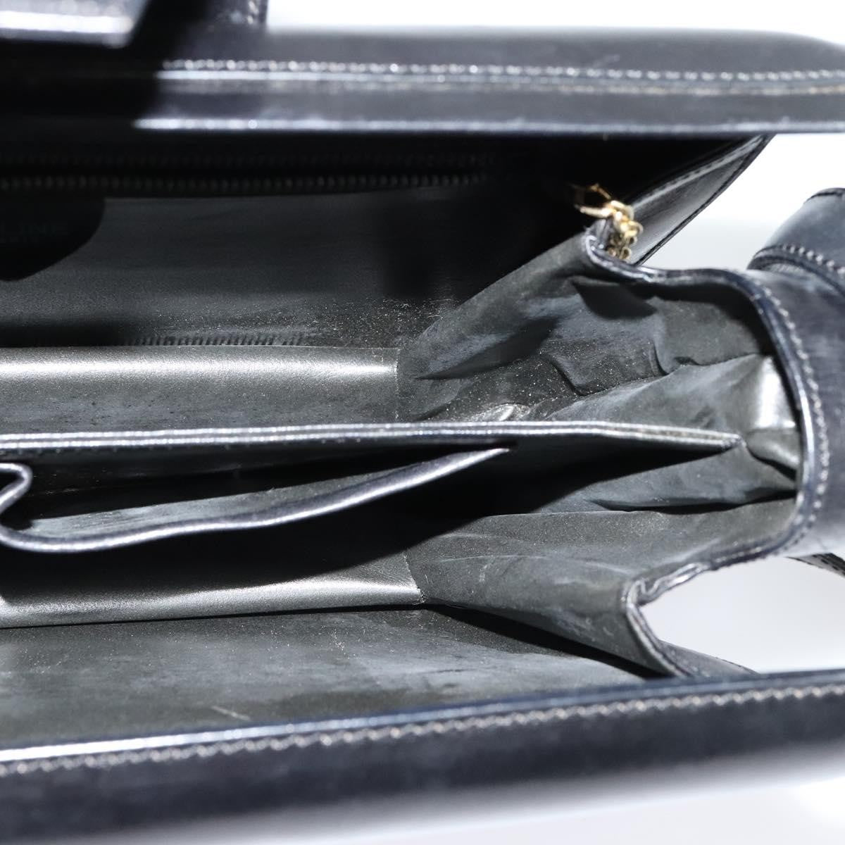 Celine Vintage Leather, Black, Leather, Shoulder Bag