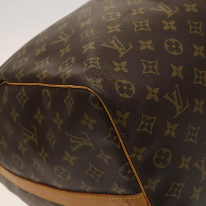 Louis Vuitton Keepall Bag Monogram Canvas, BROWN, CANVAS, Travel bag