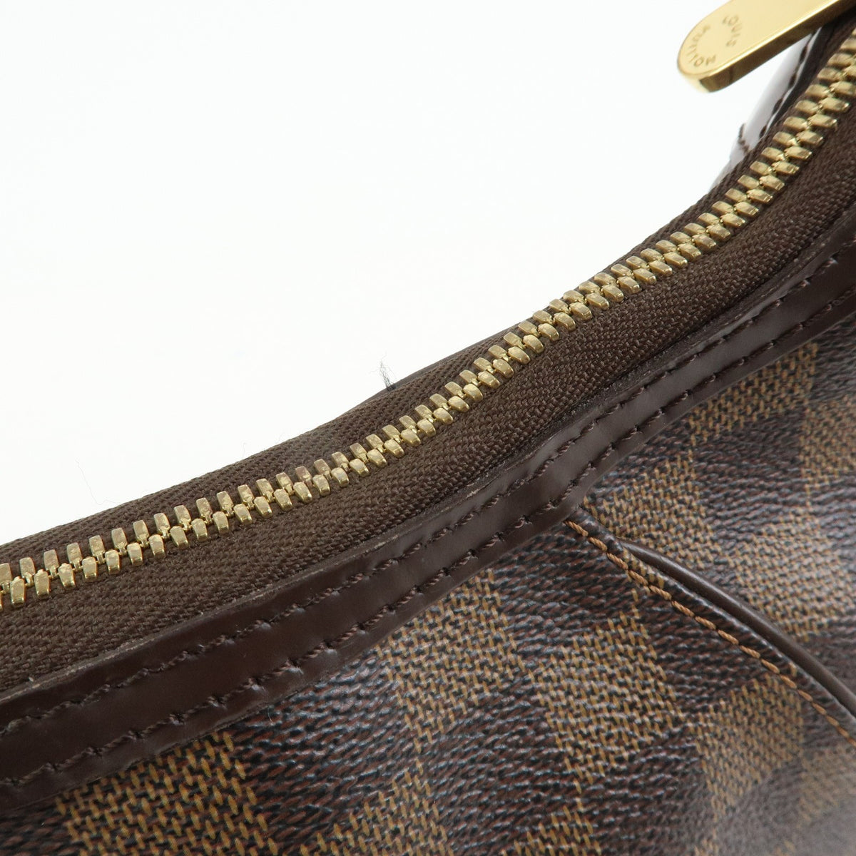Louis Vuitton Thames Damier, Brown, Canvas, Handbag