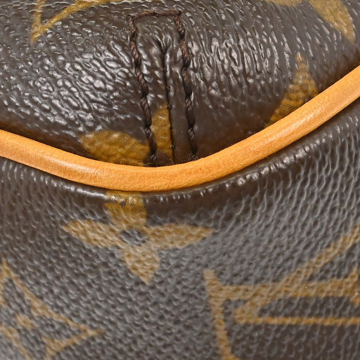 Louis Vuitton Tikal Monogram Canvas, Brown, Canvas, Handbag