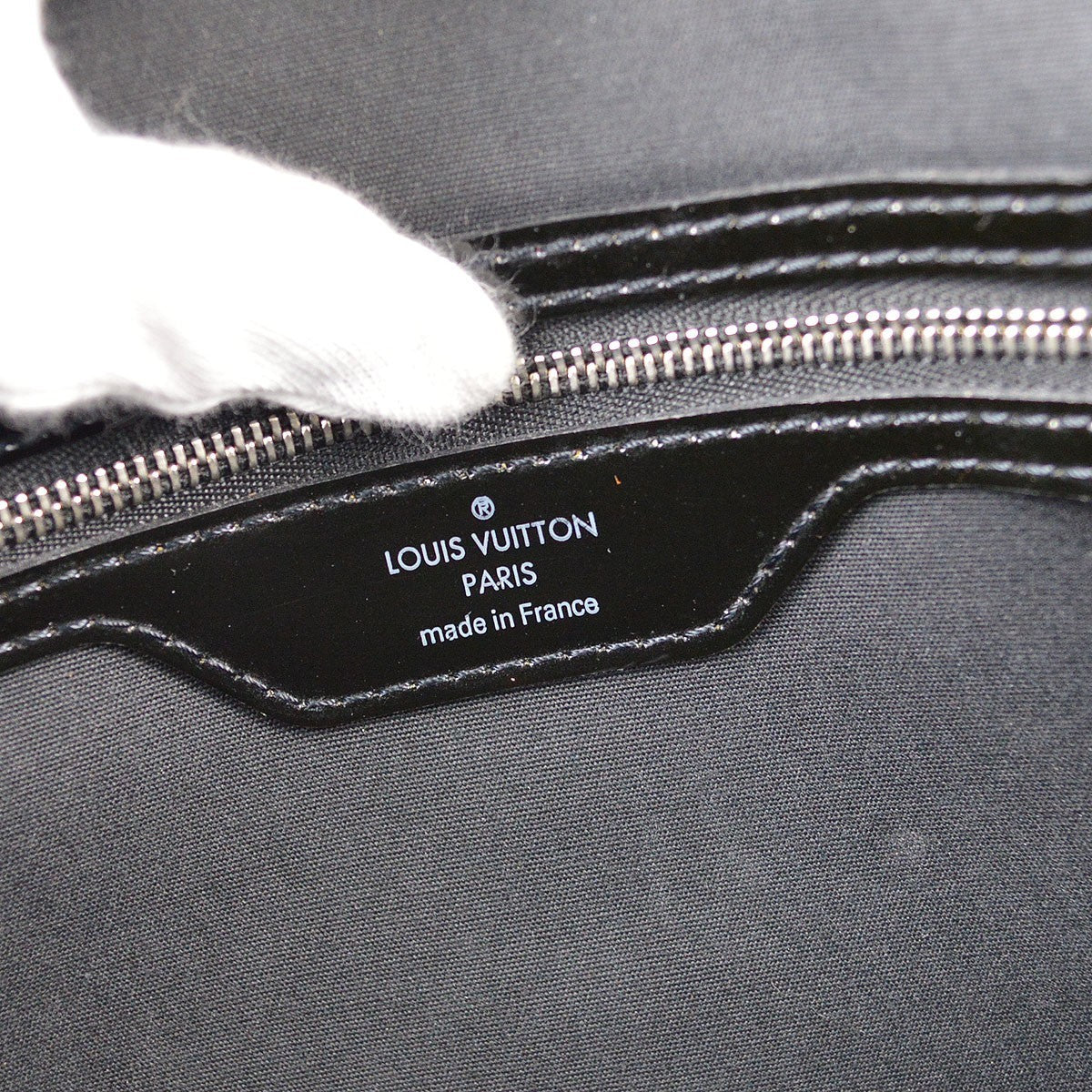 Louis Vuitton Brea Electric Epi Leather, Black, Leather, Handbag