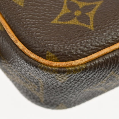 Louis Vuitton Pochette Marly Bandouliere Monogram Canvas, Brown, Canvas, Handbag