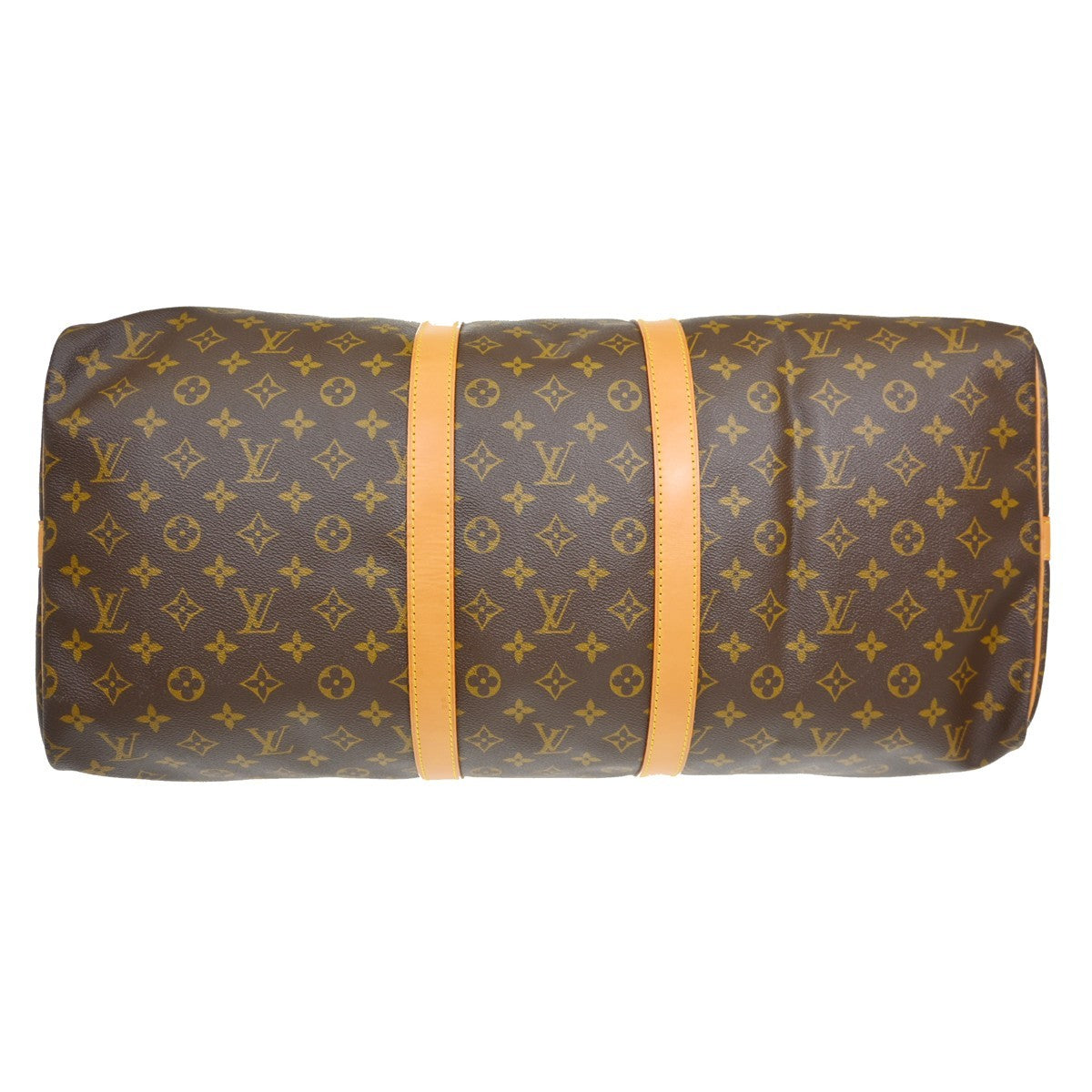 Louis Vuitton Keepall Bandouliere Monogram Canvas, Brown, Canvas, Travel Bag