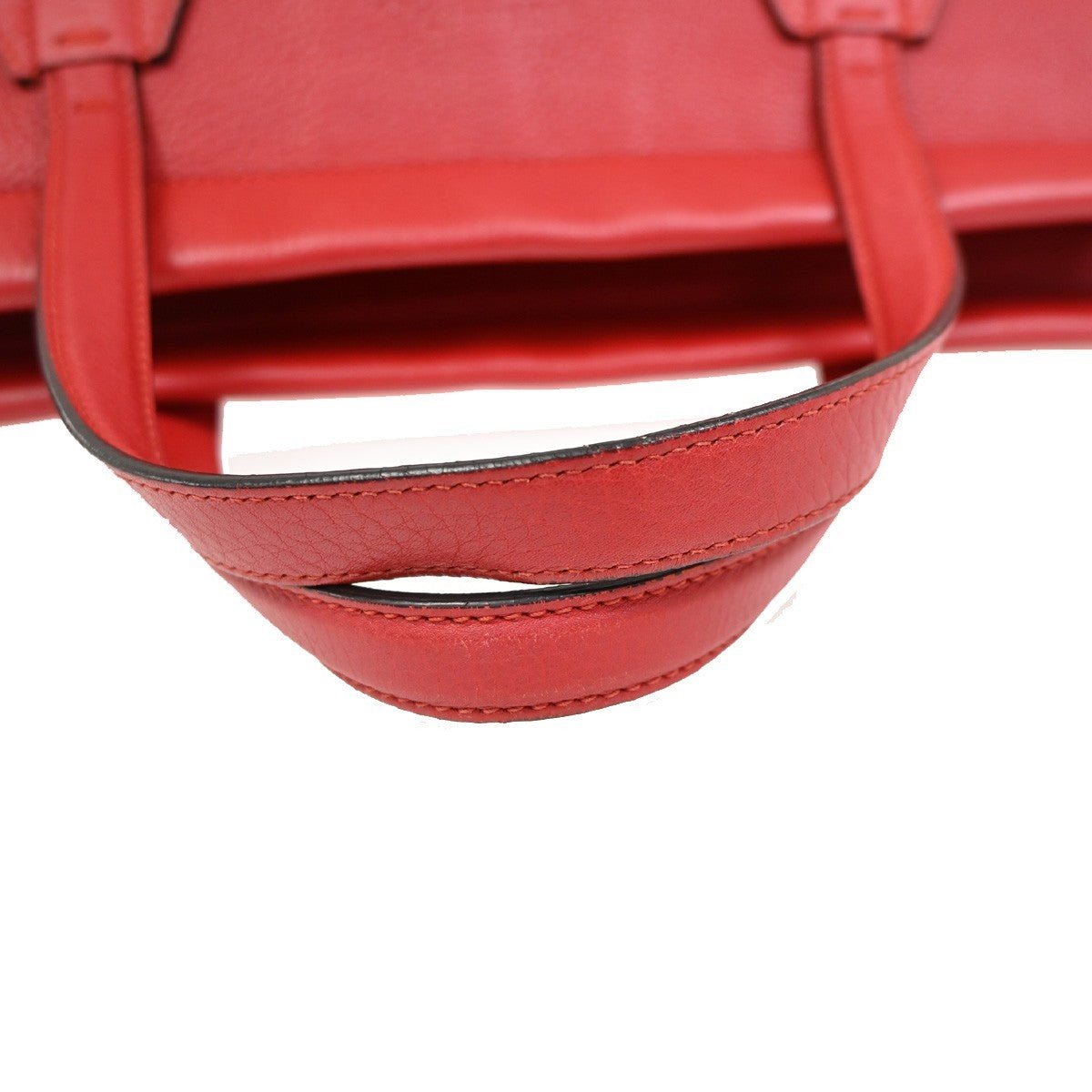 Gucci Lady Tassel Top Handle Leather, Red, Leather, Tote Bag