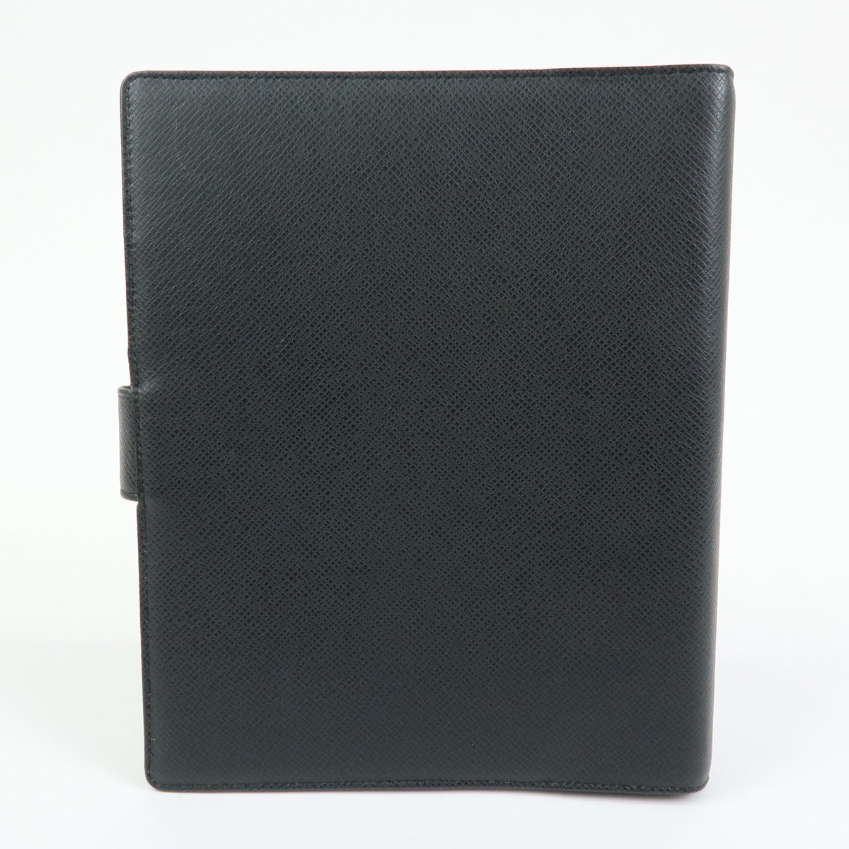 Louis Vuitton Ring Agenda Cover Taiga Leather, Gray, Leather, Briefcase