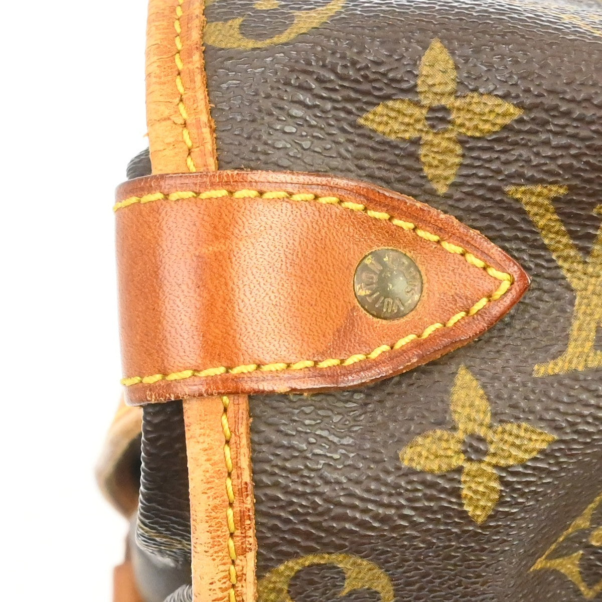 Louis Vuitton Saumur Monogram, Brown, Canvas, Shoulder Bag