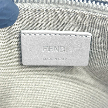Fendi By The Way Satchel Calfskin, Gray, Calfskin, Handbag