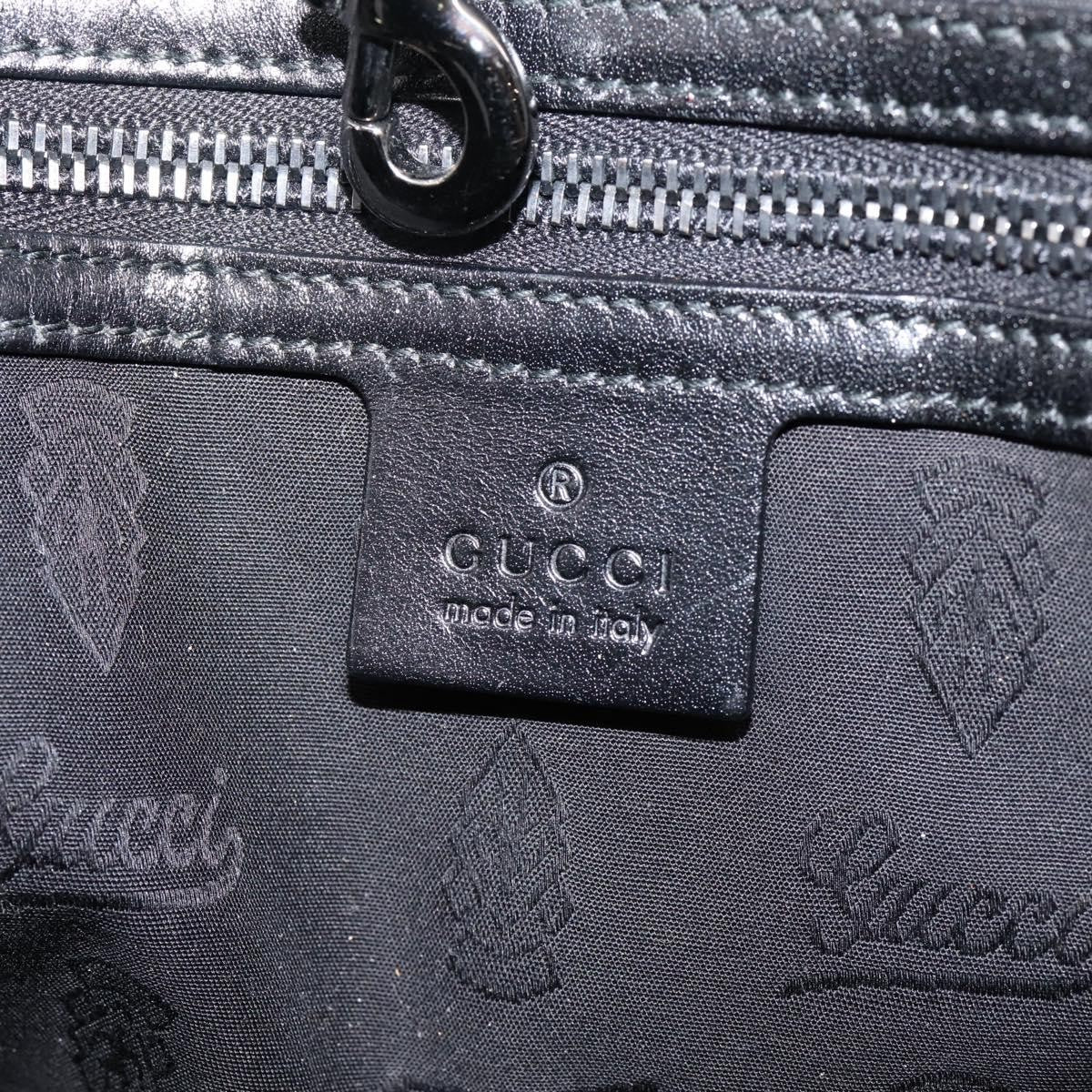 Gucci Indy Tote PVC Leather, Black, PVC, Tote Bag
