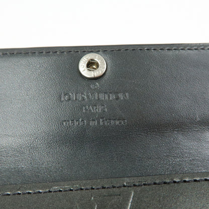 Louis Vuitton Ludlow Vernis, Gray, Leather, Wallet