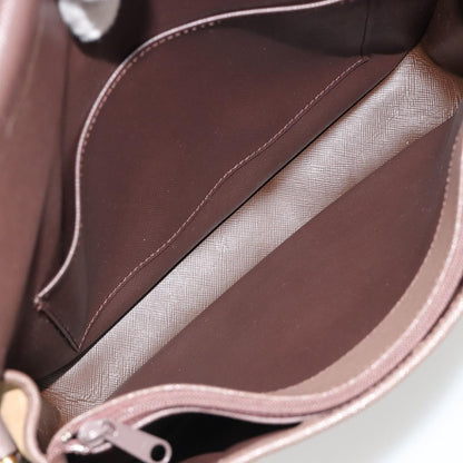 Burberry Nova Check Canvas and Leather, Brown, Canvas, Handbag