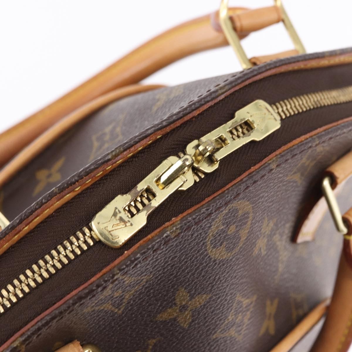 Louis Vuitton Ellipse Monogram, Brown, Canvas, Handbag