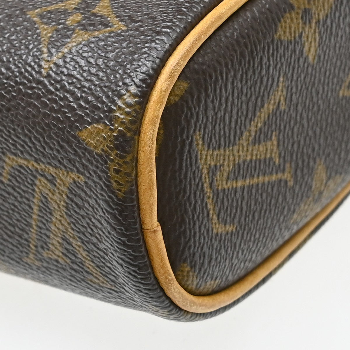 Louis Vuitton Sonatine Monogram Canvas, Brown, Canvas, Handbag