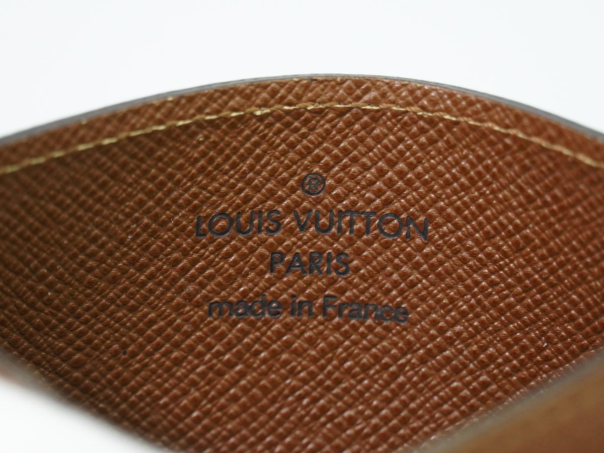 Louis Vuitton Card Holder Reverse Monogram Canvas, Brown, Canvas, Card Holder