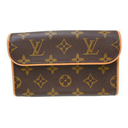 Louis Vuitton Florentine Monogram, Brown, Canvas, Clutch