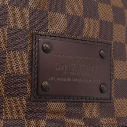 Louis Vuitton Brooklyn Damier, Brown, Canvas, Shoulder Bag