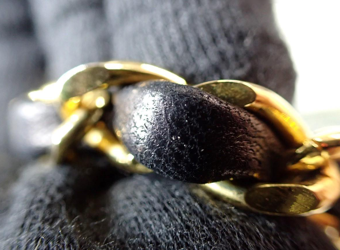 Chanel Chain Flap Shoulder Bag Quilted Lambskin, BLACK, LEATHER, Shoulder bag