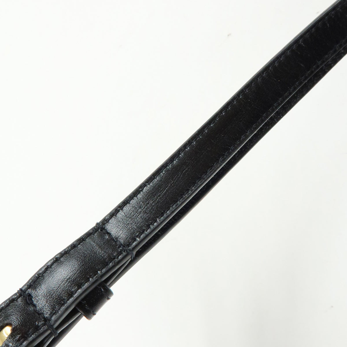 Saint Laurent Paris Chain Leather, Black, Leather, Crossbody Bag