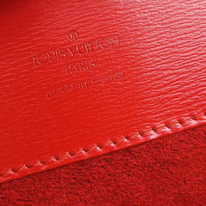 Louis Vuitton Cluny Epi, Red, Leather, Shoulder Bag