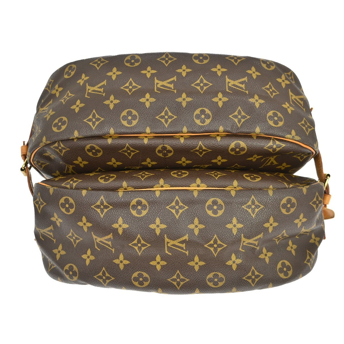 Louis Vuitton Saumur Monogram Canvas, Brown, Canvas, Shoulder Bag