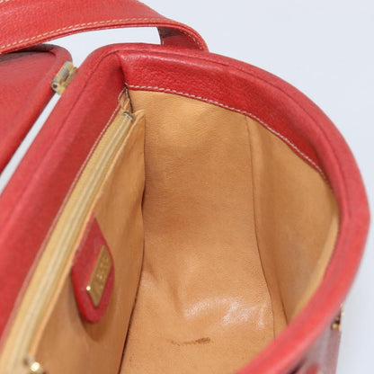 Gucci Vintage Leather, Red, Leather, Shoulder Bag
