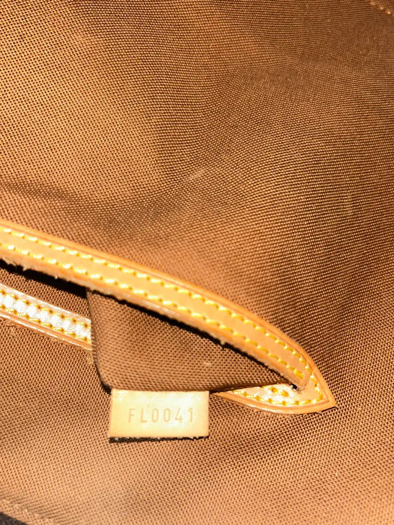 Louis Vuitton Alma Monogram Canvas, Brown, Canvas, Handbag