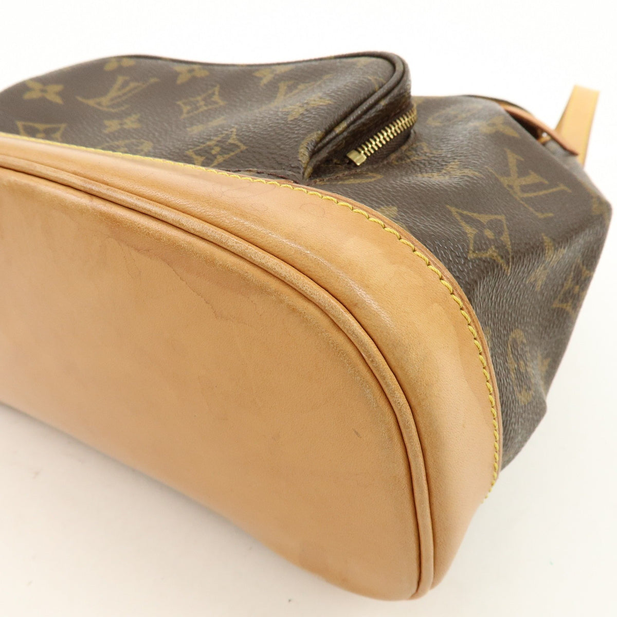 Louis Vuitton Vintage Montsouris Monogram Canvas, Brown, Canvas, Backpack