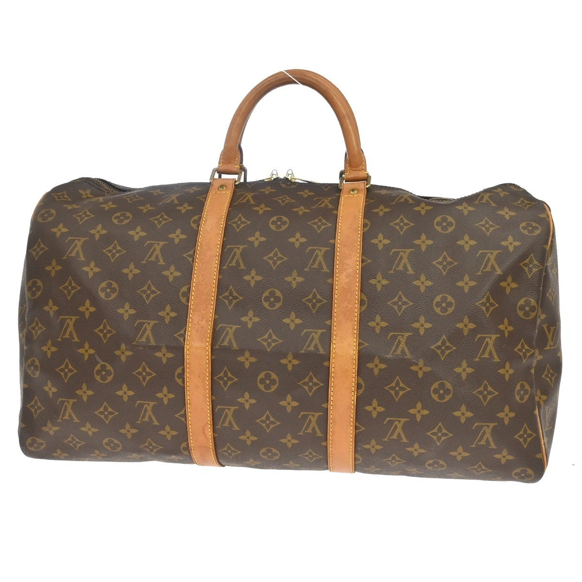 Louis Vuitton Keepall Monogram Canvas, Brown, Canvas, Travel Bag