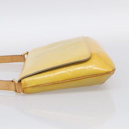 Louis Vuitton Thompson Street Monogram Vernis, Yellow, Patent Leather, Shoulder Bag