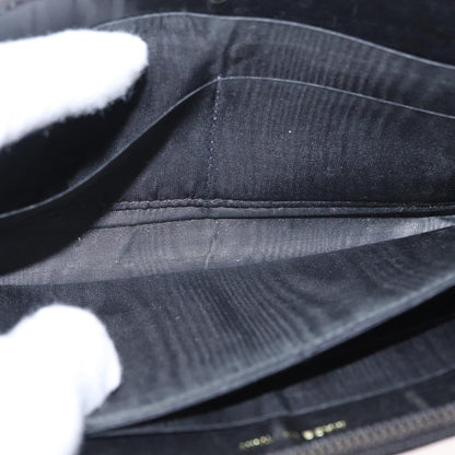 Chanel CC Zip Around Wallet Stitched Lambskin, BLACK, LEATHER, Wallets