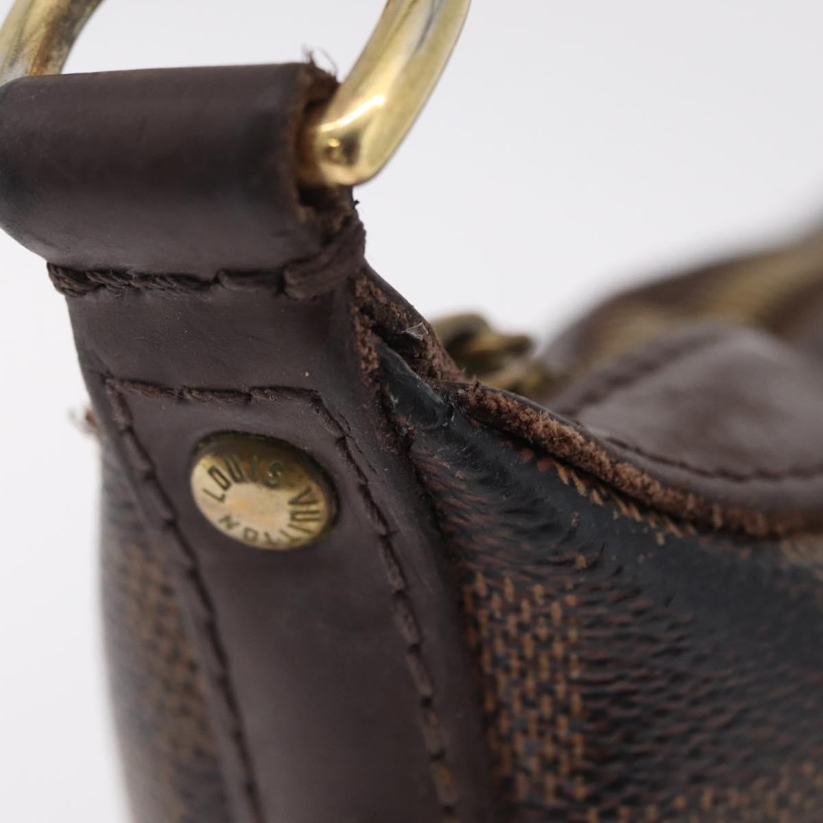 Louis Vuitton Illovo Damier, Brown, Canvas, Handbag