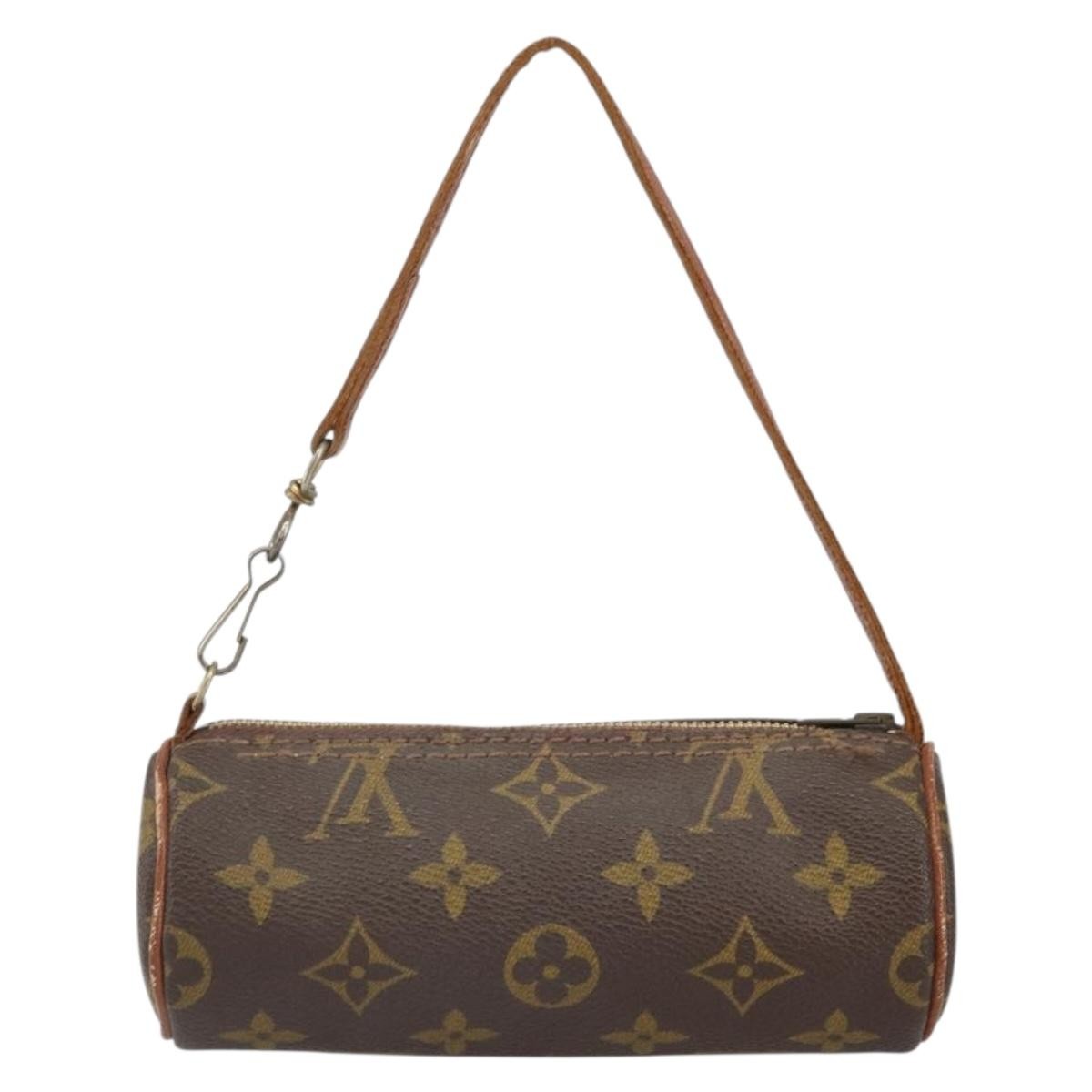 Louis Vuitton Papillon Pochette Monogram Canvas, Brown, Canvas, Clutch