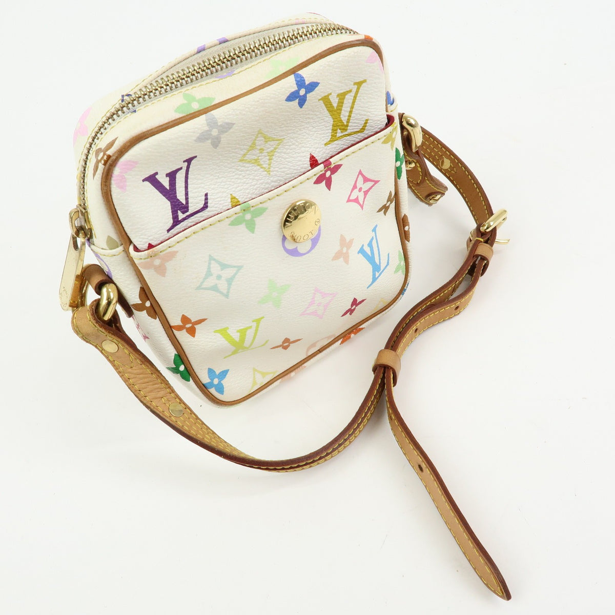 Louis Vuitton Rift Monogram Multicolor, White, Canvas, Handbag