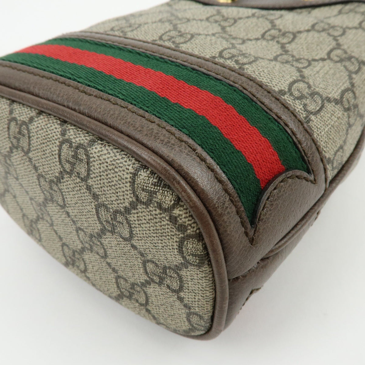 Gucci Ophidia Bucket GG Coated Canvas, Beige, Canvas, Handbag