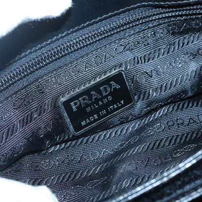 Prada City Sport Bucket Soft Calf, Black, Canvas, Handbag