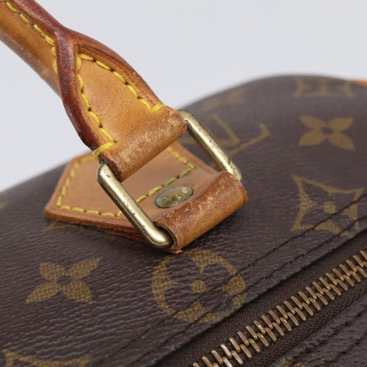 Louis Vuitton Speedy Monogram Canvas, Brown, Canvas, Handbag