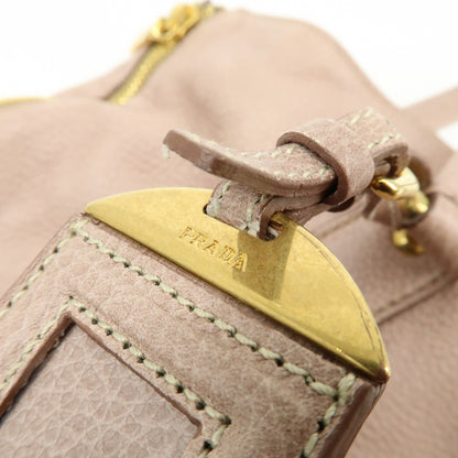 Prada Vitello Daino Leather, Pink, Leather, Shoulder Bag