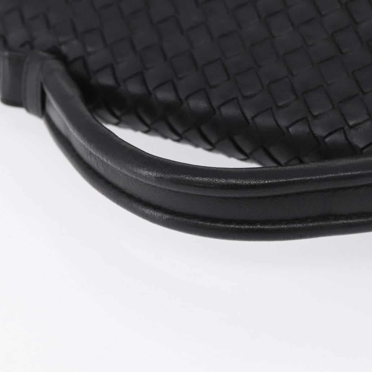 Bottega Veneta Envelope Intrecciato Nappa, Black, Leather, Briefcase